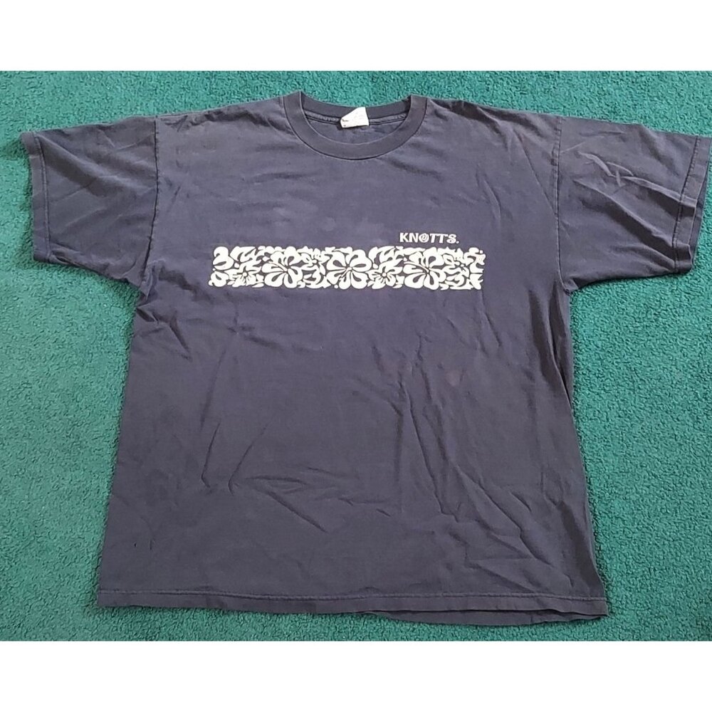Vintage Knotts Berry Farm T-Shirt TLC Sportswear Made In USA Size XXL Read